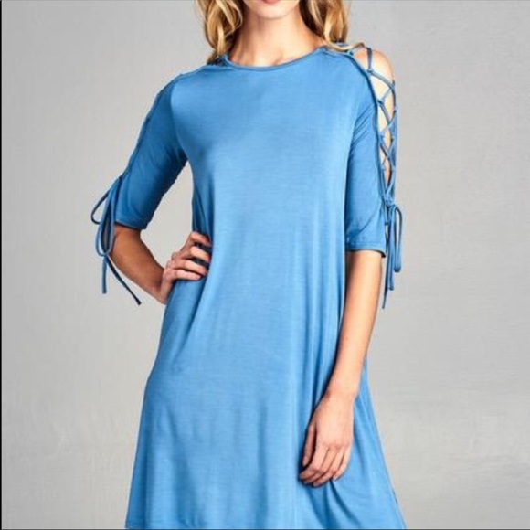 COTTON SHIFT DRESS SIZE Medium - Picture 6 of 6